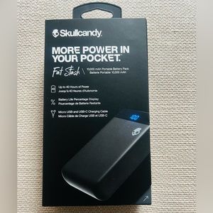 Skullcandy Fat Stash 10,000 mAh Portable Battery Pack